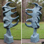 Tim Burton large foam sculpture prop