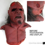 foam latex Hellboy movie mask