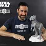 phil tippett tauntaun concept sculpture replica