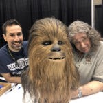 Regal Robot chewbacca bust with Peter Mayhew