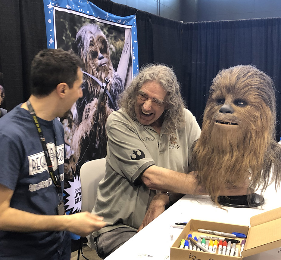 limited edition Peter Mayhew Chewie bust by Regal Robot