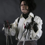 Edward Scissorhands Costume Display