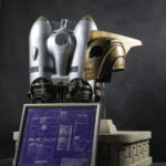 The Rocketeer lifesized custom display helmet