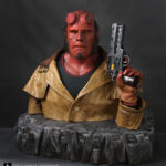 Ron Perlman Hellboy makeup and costume