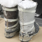 Rebel Trooper prop Hoth boots from Star Wars: The Empire Strikes Back
