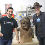 Chewbacca mask with Tom Spin and Adam Savage