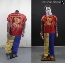 custom mannequin for Rob Zombie Halloween clown costume