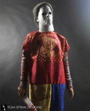 custom mannequin for Rob Zombie Halloween clown costume