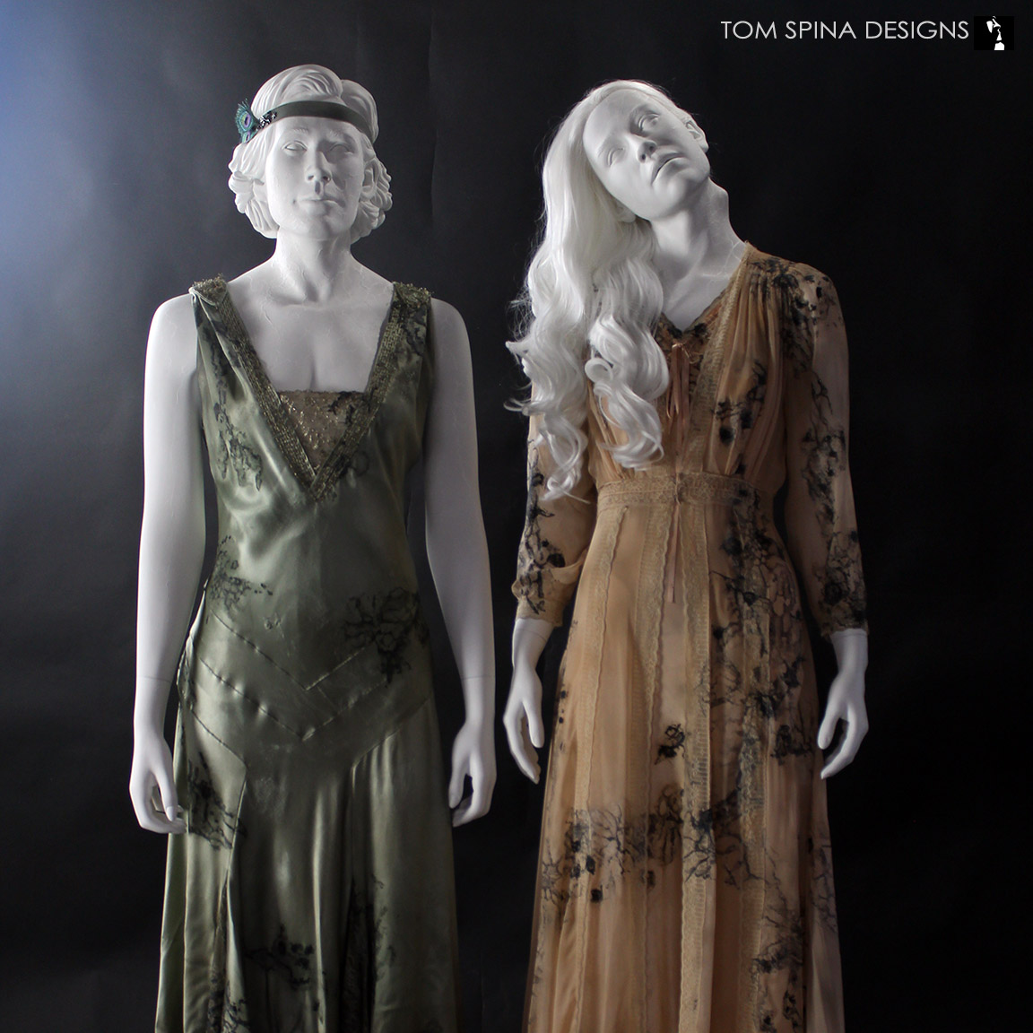 Custom mannequins for original costumes from Netflix's The Haunting!