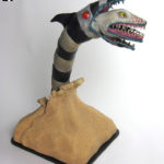 Beetlejuice Sandworm Puppet movie prop