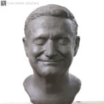 Robin Williams sculpture bust for costume display