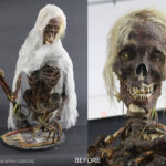 Creepshow creep skeleton puppet restoration