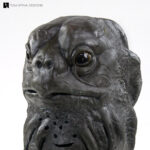 Doctor Who Sea Devil Mask Conservation of latex prop