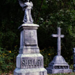 gravestone Halloween props for a custom graveyard