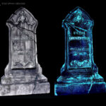 custom UV tombstone Halloween props for home haunt