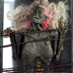 restoration of zombie puppet prop from Return of the Living Dead