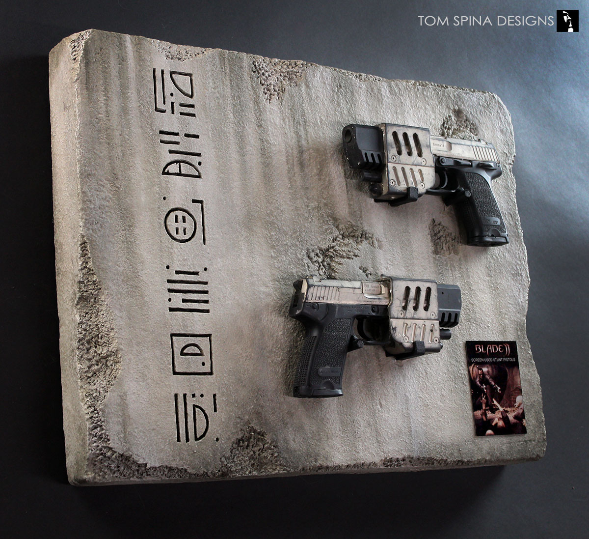Movie prop wesley snipes pistols from Blade 2