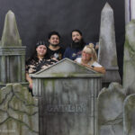 cemetary stone haunted house props
