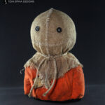 original Sam mask prop from the 2007 horror Trick 'r Treat