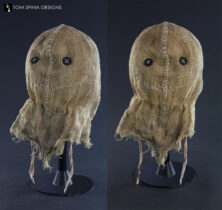 original Sam mask from the 2007 horror Trick 'r Treat