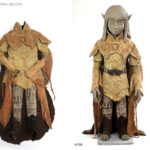 The Dark Crystal costume and puppet display