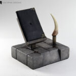Basilisk Fang and Tom Riddle Diary props from Harry Potter