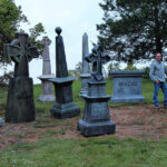 Highly Realistic Custom Tombstone Decorations for outdoor Halloween display