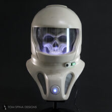 Doctor Who Library episode skull inside space helmet