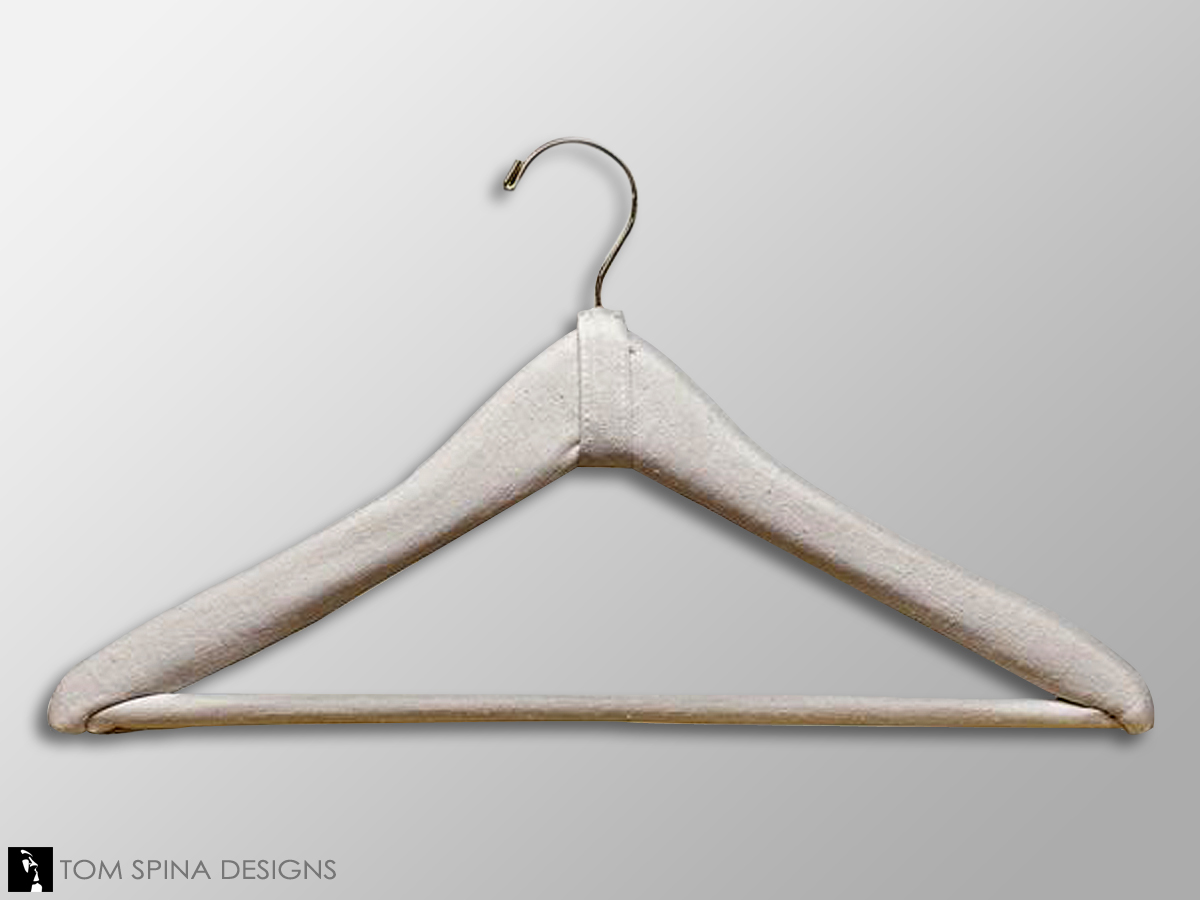 Padded Muslin Suit Hanger