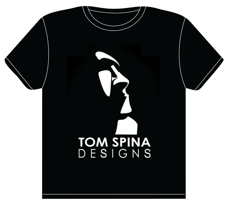 Tom Spina Designs T-shirt (Navy)