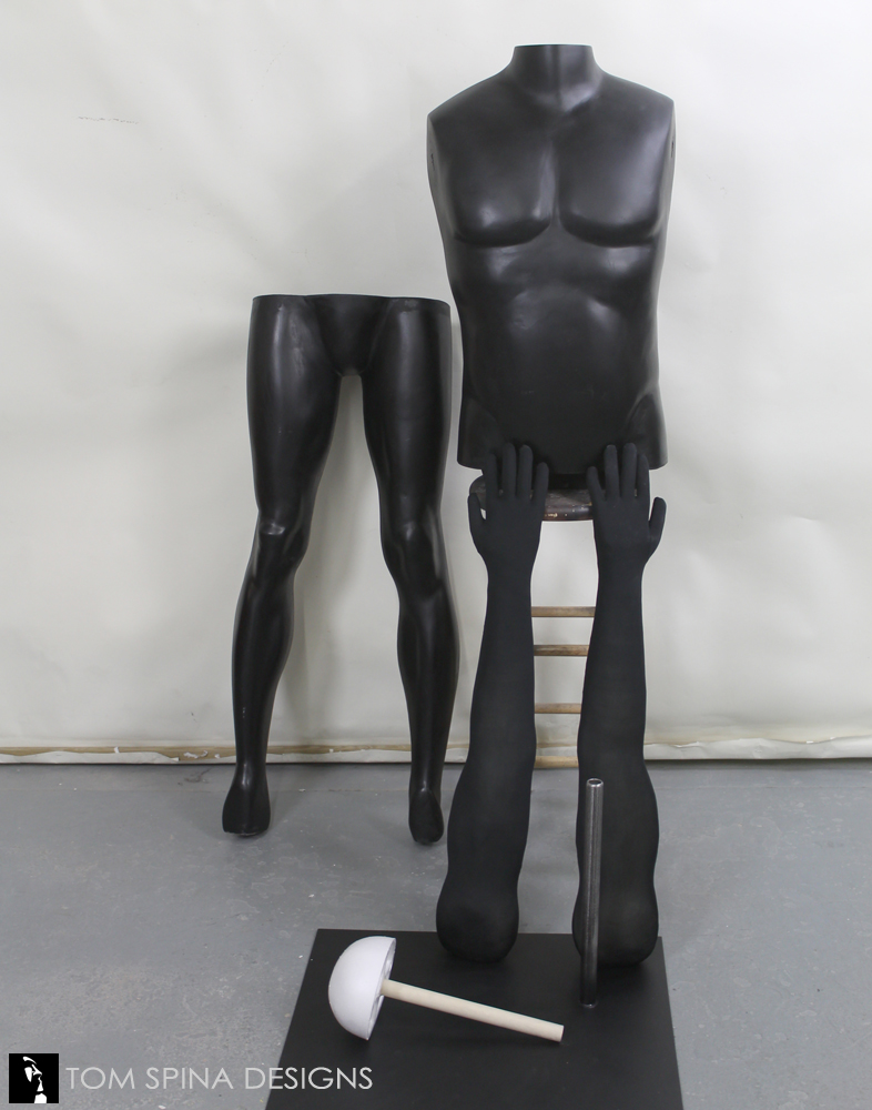 Extra Large Male Mannequin - Muscular, Tall, Heavy Duty! - Image 4