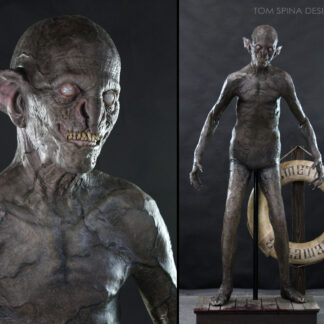 horror film costume restoration and display by tom spina designs