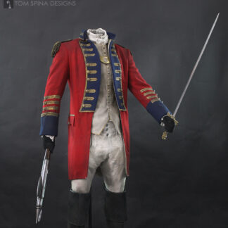 Movie costume display from Sleepy Hollow
