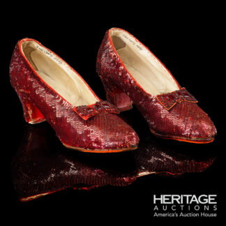 Judy Garland Ruby Slippers prop auction