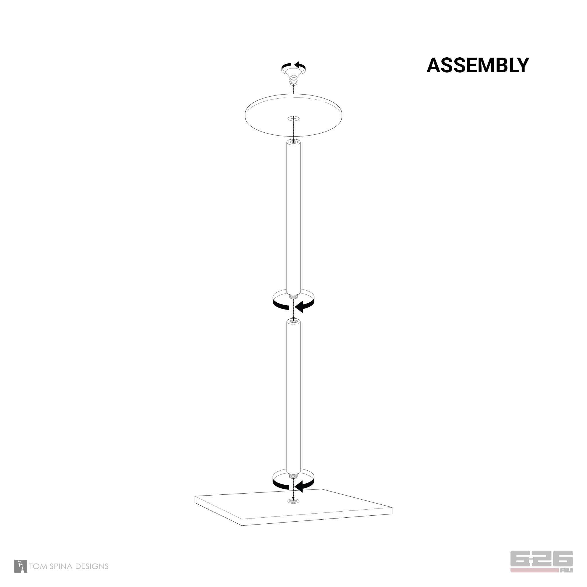 White Styrofoam Display Head with Acrylic Base - Tom Spina Designs » Tom  Spina Designs