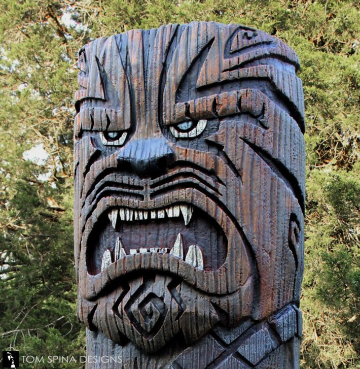 Carved Foam Swamp Tree Props - Tom Spina Designs » Tom Spina Designs
